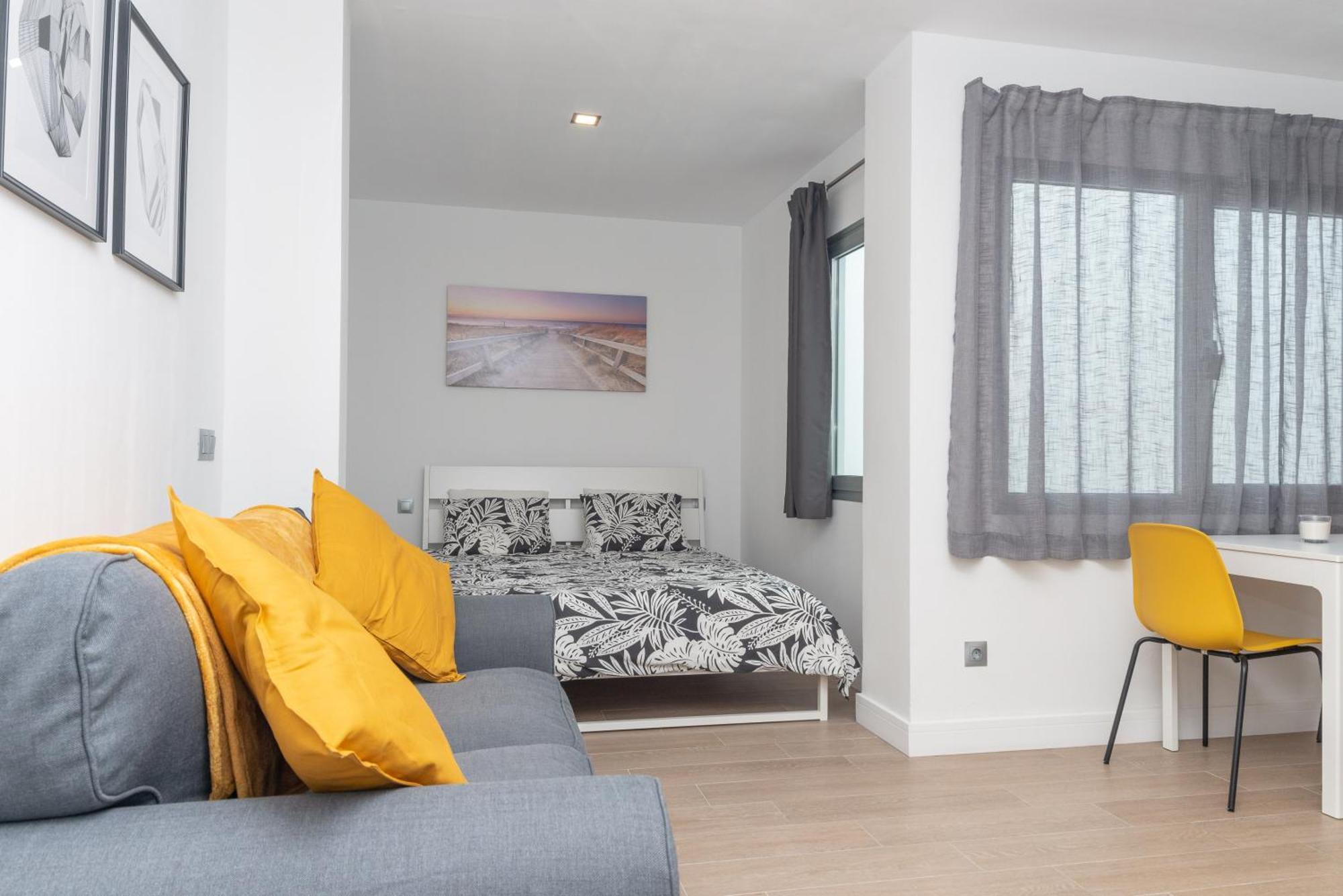 Estudio Con Balcon Playa Las Canteras Las Palmas de Gran Canaria Luaran gambar