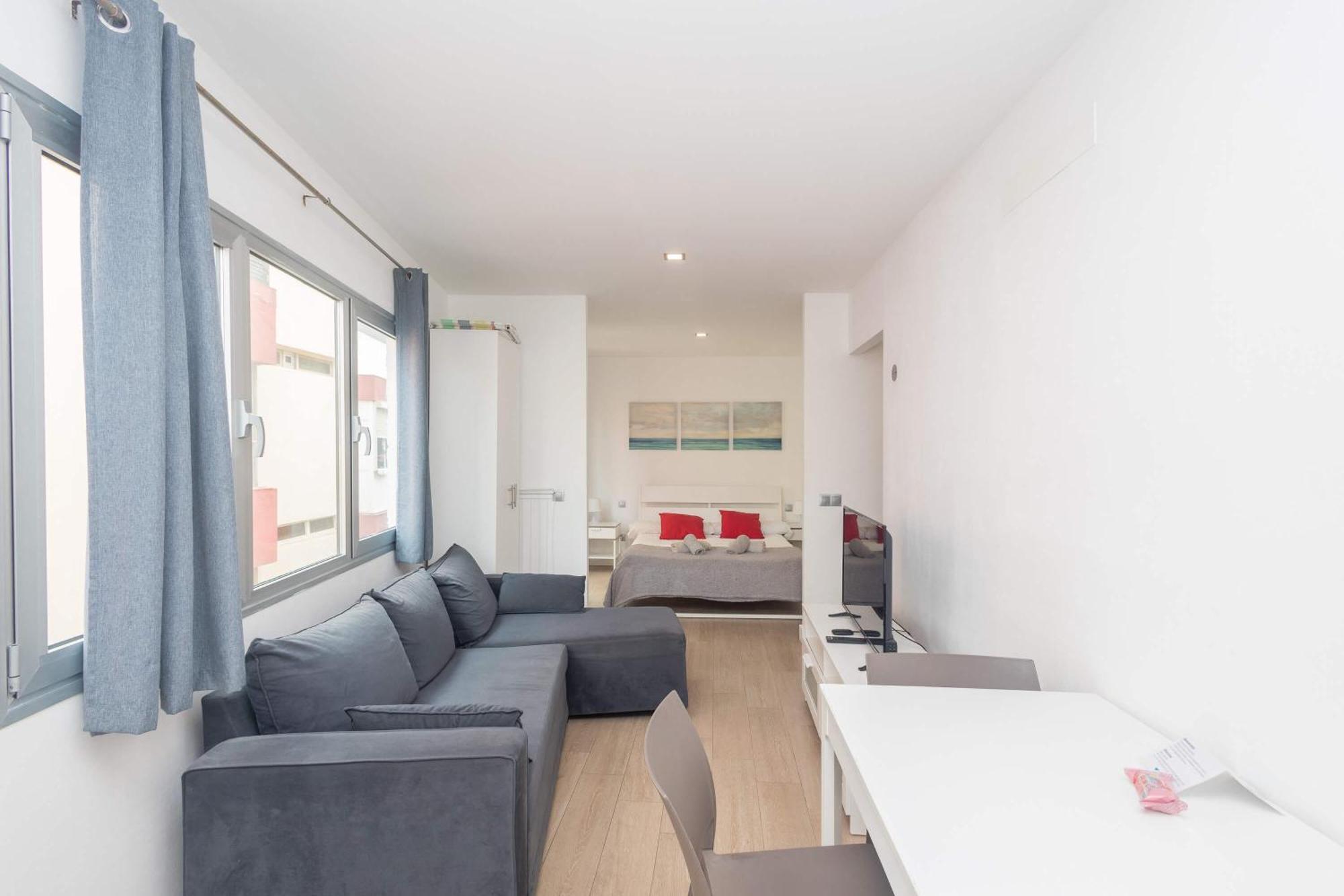 Estudio Con Balcon Playa Las Canteras Las Palmas de Gran Canaria Luaran gambar