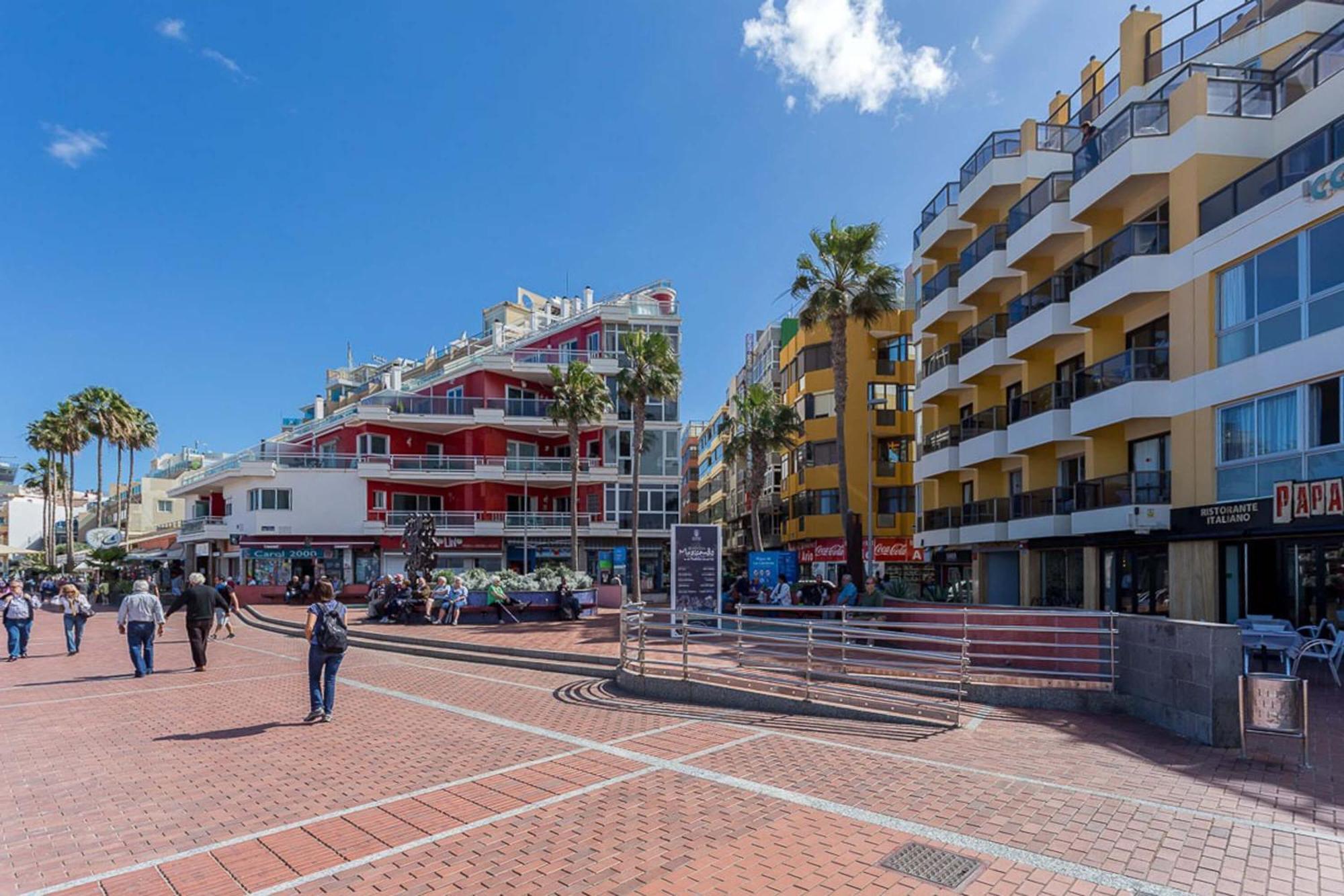Estudio Con Balcon Playa Las Canteras Las Palmas de Gran Canaria Luaran gambar